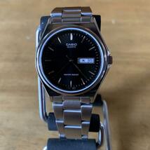 【新品・箱なし】 カシオ CASIO クオーツ メンズ 腕時計 MTP-1240DJ-1A ブラック_画像2