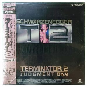 【格安！】レーザーディスク LASER DISC LD「ターミネーター2〈ビデオ版テレビサイズ〉日本語吹替え版」