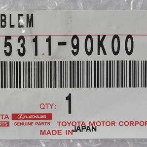 【トヨタ純正】 ランクル ランドクルーザー 70系 BJ70 BJ70V BJ71V BJ73V BJ74V LJ71G フロント エンブレム 75311-90K00 サーフ ハイエースの画像6