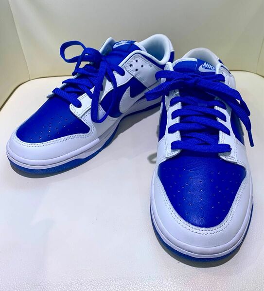 Nike Dunk Low Retro Racer Blue and White ナイキ AIR LOW ダンクロー スニーカー