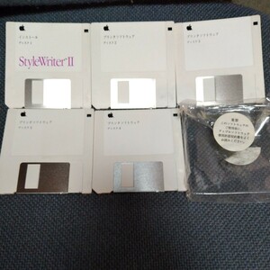 Apple Style Writer Ⅱ floppy disk no check 