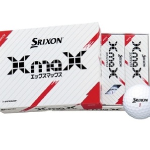 ダンロップ ボール SRIXON XMAX WH 1ダース(新品、未使用)(即納)の画像1