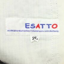 ESATTO エザット 通年 ストライプ★ センタープレス ペインター ワーク パンツ Sz.2L　メンズ 大きいサイズ　E4B00212_4#R_画像7