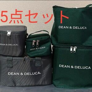 ♪未使用DEAN&DELUCA 保冷バッグ5点セット　付録　美品♪ 