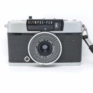 5755★OLYMPUS-PEN EE-3 オリンパスペン D.Zuiko 1:3.5 f=28mm フィルムカメラ コンパクトカメラ ボディのみ ブラック×シルバー ジャンク