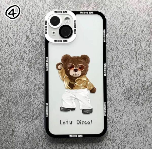 iPhone13miniケース クマ　熊
