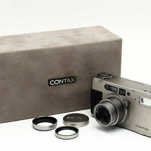 CONTAX TVS データバック付 Carl zeiss Vario Sonnar 28-56mm 3.5-6.5 T* ケース付き 動作品 中古品の画像3