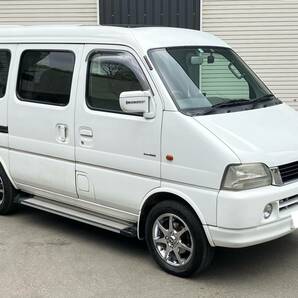 ☆札幌発☆H12 スズキ エブリイプラス リミテッド GF-DA32W AT 4WD サンルーフ 一時抹消済み 売切￥1,000スタート☆1331の画像1