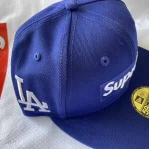 Supreme 24SS Week11 MLB Teams Box Logo New Era Dark Royal Los Angeles 7 1/4 シュプリーム ボックスロゴ ニューエラ ドジャース 57.7cmの画像5