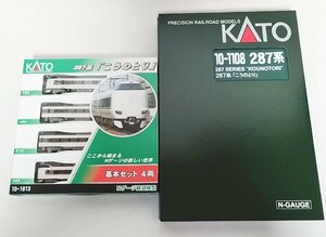 KATO 10-1813 287系 こうのとり 基本4両セット + 10-1108 ３両増結セット カトー Nゲージ