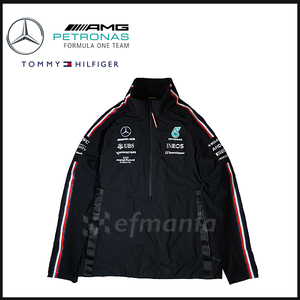 【非売品】2023 メルセデスAMG F1 支給品 中綿入りプルオーバー L トミーヒルフィガー ★日本GP 鈴鹿サーキット ルイス・ハミルトン