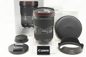 ☆美品☆ Canon キャノン EF 16-35mm F2.8 L Ⅲ USM 元箱 付属品 ♯24033104