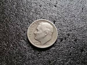銀貨 アメリカ ダイム 1947 10セント ルーズベルト 米国
