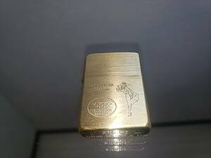 ZIPPO ソリッドブラス　ウィンディ　アメリカンクラシック　1995年製