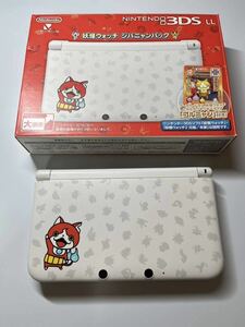  Nintendo 3DSLL Yo-kai Watch jibanyan pack with translation 