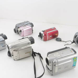 [キ MAA15]デジタルビデオカメラまとめセット Victor Panasonic SHARPなど ビクター パナソニック シャープ Hi8 8ミリ miniDV ミニDV の画像5