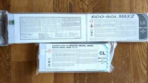 ローランド　インク　ESL4　エコソルマックス2 LK　ライトブラック　＋　洗浄液1本　未使用　ROLAND　ink　ECO SOL MAX 2