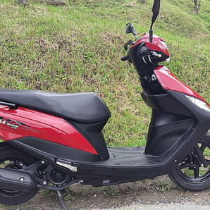 千葉より個人出品 アドレス１２５（ＤＴ１１Ａ） 走行１０５００ｋｍ 無転倒 美品の画像4