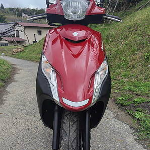 千葉より個人出品 アドレス１２５（ＤＴ１１Ａ） 走行１０５００ｋｍ 無転倒 美品の画像1