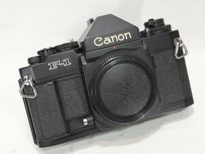 ★極上美品/ジャンク品★ Canon キャノン New F-1 Eye levelファインダーFN ボディー 80年代のキャノンの最高級一眼レフの逸品！#2414