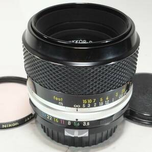 【外観コレクション級・光学美品／動作良好】 ニコン Nikon（非Ai）Micro-NIKKOR-P・Auto 55mm f3.5 グッドコンディションの逸品！ #2418の画像2