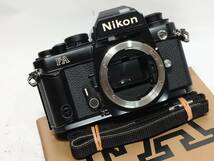 【極上美品／動作良好】 ニコン Nikon FA ブラックボディー 1/4000s搭載の希少なマルチニコンFAの非常に綺麗な逸品です！#2408_画像2