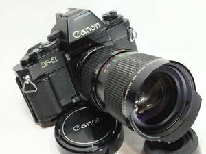 ★極上美品・レアレンズセット/動作確認済★ Canon キャノン New F-1 AEファインダーFN + 35-70mm f2.8-3.5 キャノンの名機New F-1！#2428