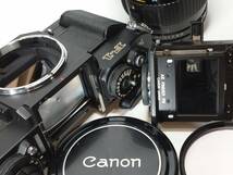 ★極上美品・レアレンズセット/動作確認済★ Canon キャノン New F-1 AEファインダーFN + 35-70mm f2.8-3.5 キャノンの名機New F-1！#2428_画像10
