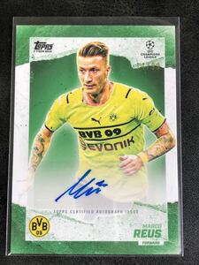 99枚限定 Marco Reus 2021 Topps tyson beck Auto サイン オート マルコ・ロイス ドルトムント BVB