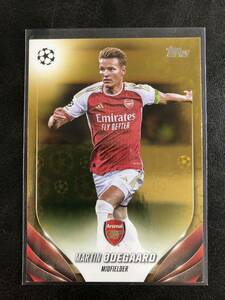 martin odegaard ウーデゴール 2023-24 Topps UEFA Club Competitions Starball Foil arsenal アーセナル