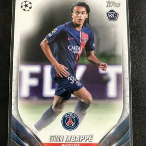 ethan mbappe RC ムバッペ エムバペ 2023-24 Topps UEFA Club Competitions の画像1
