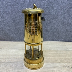 ☆MINERS SAFETY LAMP ☆マイナーランプ☆真鍮の画像2