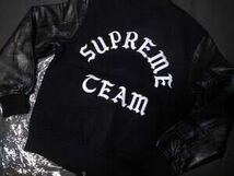 Supreme Wool Varsity Jacket ブラック Sサイズ 新品未使用_画像4