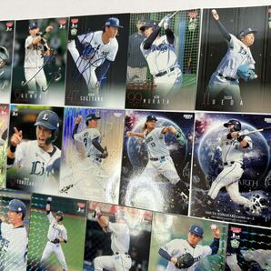 埼玉西武ライオンズ 箔サイン,パラレルカード等16種セット 2024 BBM BASEBALL CARD 1st Version 武内夏暉 高橋光成 村田怜音(ピンク箔版)の画像3