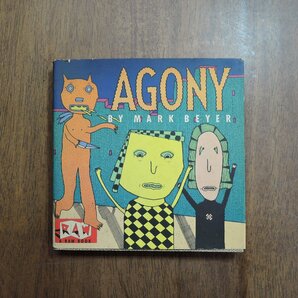 ◎AGONY ｂｙ MARK BEYER 1987年刊 洋書ですの画像1