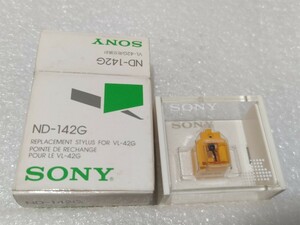 外箱開封確認 SONY ソニー純正 レコード針 ND-142G レコード交換針 ④