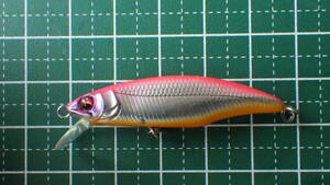 メガバス GREATHUNTING 45 Flat Side ミノー FAST SINKING 45mm 2.9g PINK BACK 美品