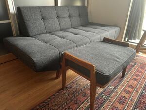 ACME FURNITURE / TROY SOFA / DELMAR OTTOMAN / 3Pソファ + オットマン / アクメファニチャー / トロイソファ / デルマーオットマン