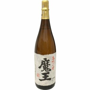 泉店24-574 【未開栓】 名門の枠 魔王 本格焼酎 1800ml アルコール度25% 2007.7.24詰め いも焼酎 白玉醸造合名会社