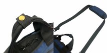 24-1456 【美品】 ブリーフィング ヘルメットバッグ 2wayショルダーバッグ ハンドバッグ 大容量 ネイビー 青色 メンズ 男性用 BRIEFING_画像8
