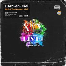 【開封済み】L'Arc〜en〜Ciel 30th L'Anniversary LIVE (完全生産限定盤) (Blu-ray) (特典なし)_画像1