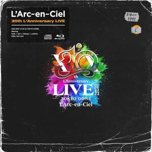 【開封済み】L'Arc〜en〜Ciel 30th L'Anniversary LIVE (完全生産限定盤) (Blu-ray) (特典なし)