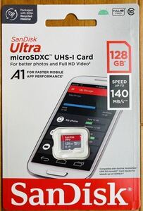 SanDisk microSD 128GB new goods micro SD card 1 sheets 140MB/ second 