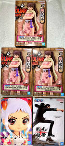 5点◆ONE PIECE ワンピース DXF THE GRANDLINE SERIES ワノ国 SHINOBU しのぶ 戦光絶景 ルッチ ヤマト Q まとめ売り フィギュア 未開封