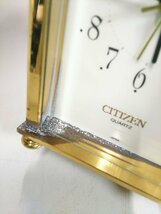 b88ih★1円スタート★CITIZEN シチズン時計 置時計 ジャンク品 #03Z2406_画像4