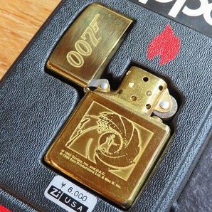 ★コレクター放出デッドストック！ Zippo/ジッポ 96年頃製 007シリーズ8個セット！ ジェームズ ボンド★31の画像2