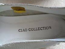 CIAO COLLECTON/チャオコレクション★ローファ靴・２４ｃｍ・白色・本革★_画像4
