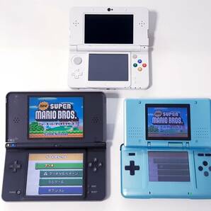 【ジャンク扱い】《合計3台》Nintendo 任天堂 new3DS本体 ＋DSiLL本体＋DS本体の画像2