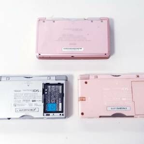 【ジャンク扱い】《合計３台》Nintendo 任天堂 ３ＤＳ本体 ＋DSlite本体２台の画像3