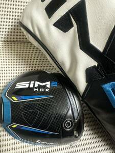 SIM2 MAX 10.5° ヘッド単品 ヘッドカバー付き 管理番号00051 テーラーメイド シム2マックス